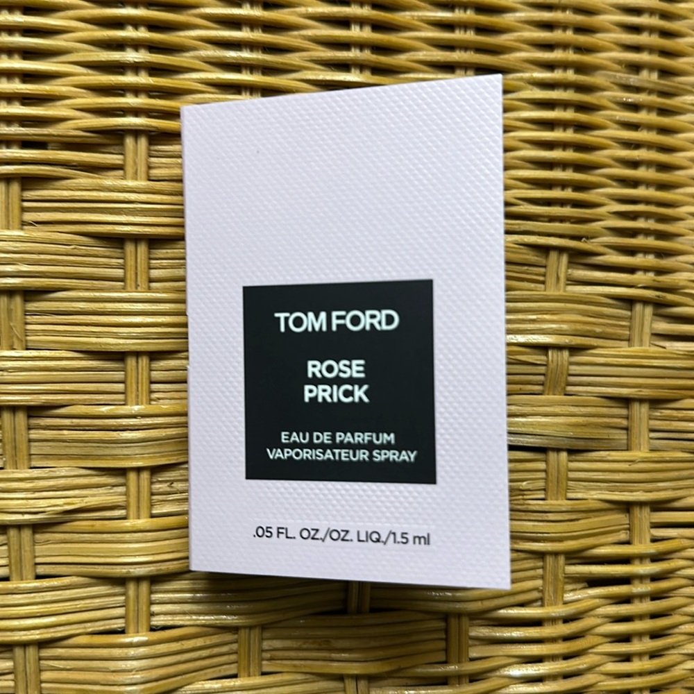 Set of 3 Tom Ford Rose Prick eau De Parfum Spray samples
